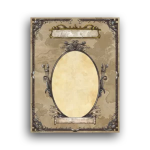 Blank Character Folio