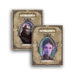 Character Folio - Pre-generated Characters