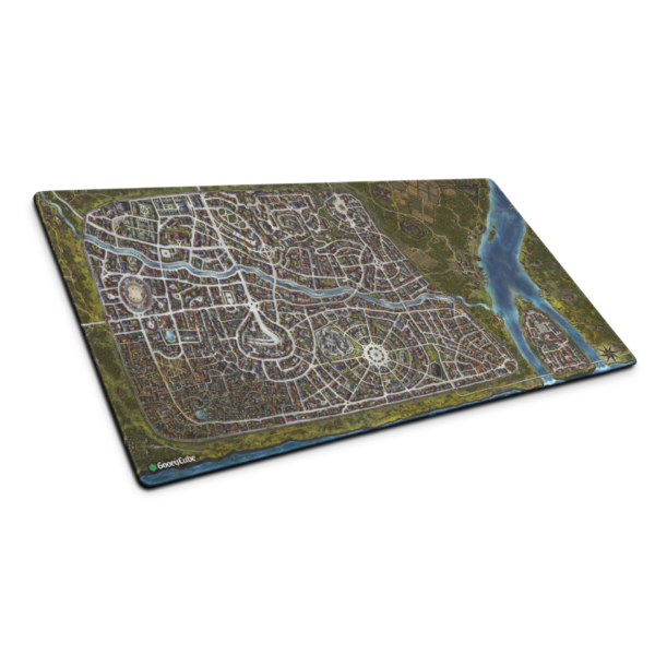 Darkenhaven Map Game Mat - 36″ × 18″