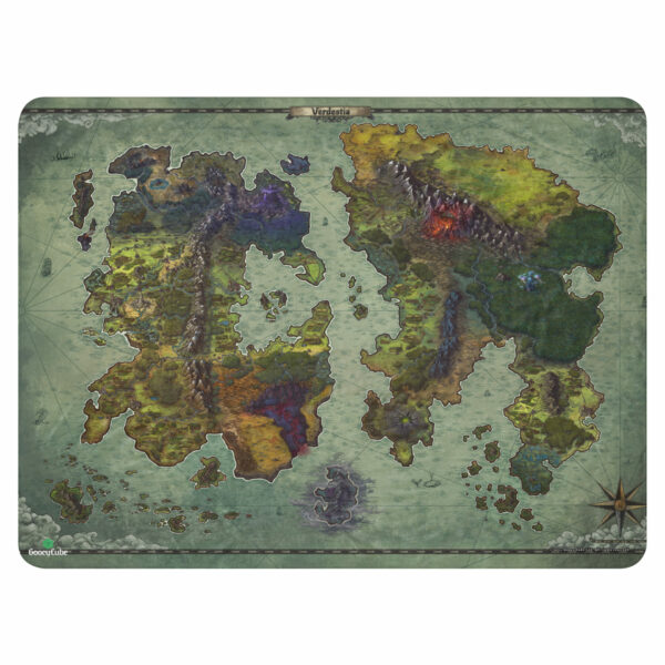 Verdestia Map Sherpa blanket - Image 8