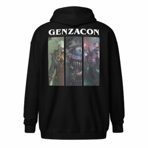 Genzacon Unisex heavy blend zip hoodie
