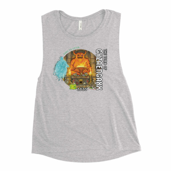 The Tomb of Gyzaengaxx Ladies’ Muscle Tank Design by Chet Minton - Image 9