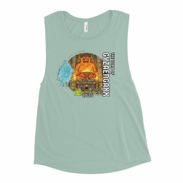 The Tomb of Gyzaengaxx Ladies’ Muscle Tank Design by Chet Minton - Image 10