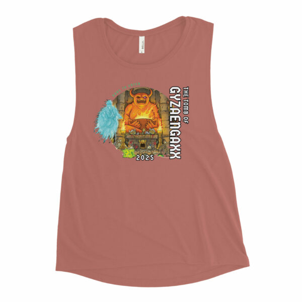 The Tomb of Gyzaengaxx Ladies’ Muscle Tank Design by Chet Minton - Image 7