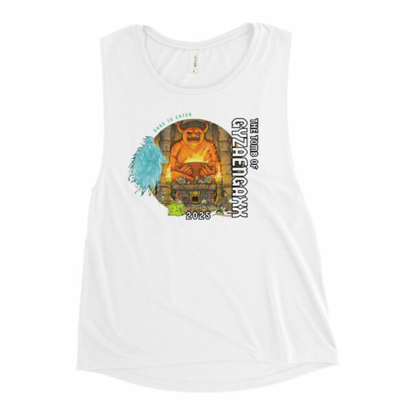 The Tomb of Gyzaengaxx Ladies’ Muscle Tank Design by Chet Minton - Image 11