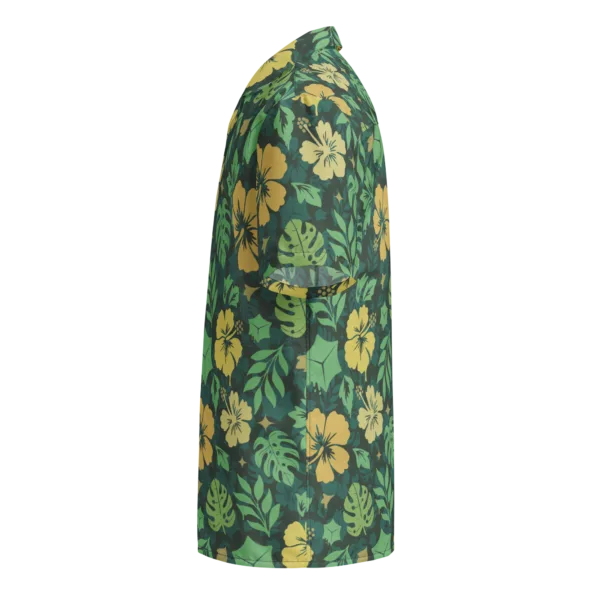 Yellow Gooey Cube Hawaiian Shirt - Image 5